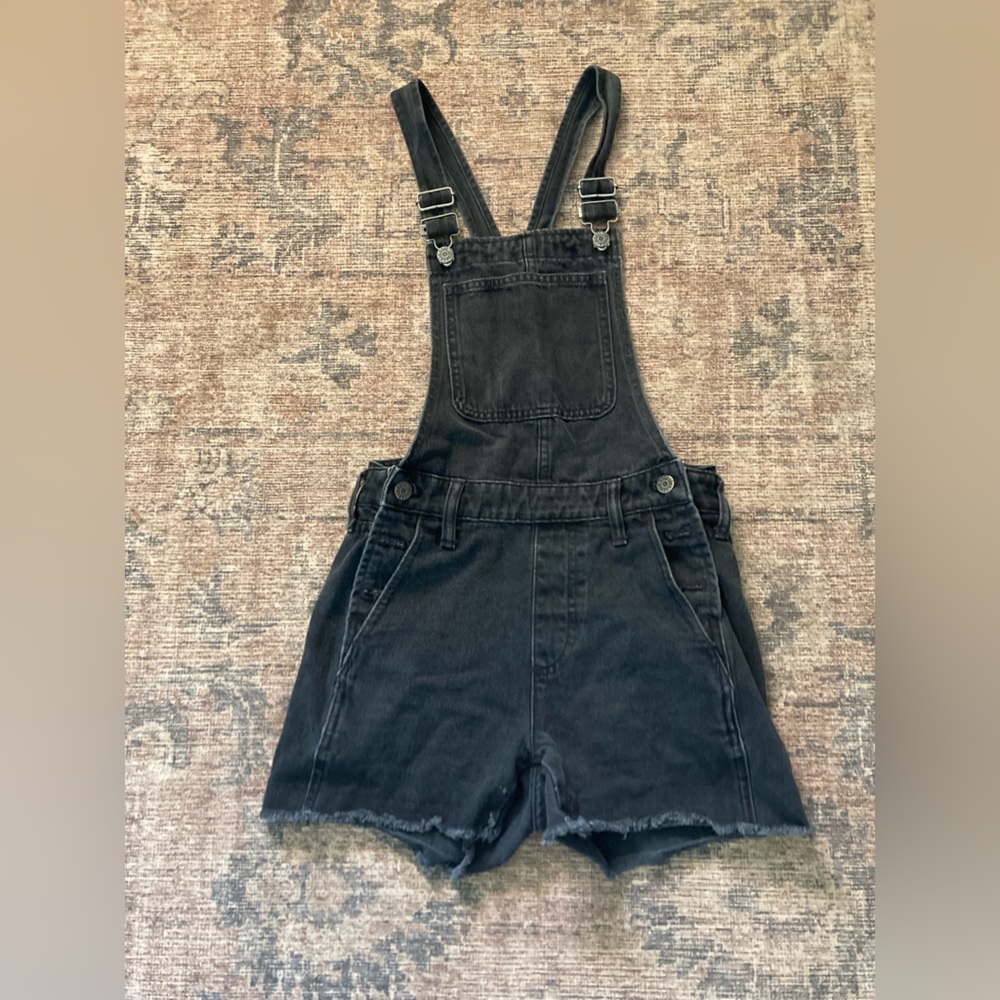 XXS MADEWELL OVERALL SHORTS BLACK